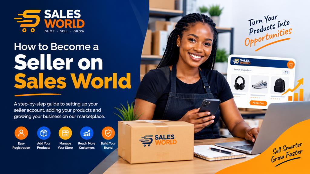 How to Become a Seller on Sales World A Complete Guide to Selling Online