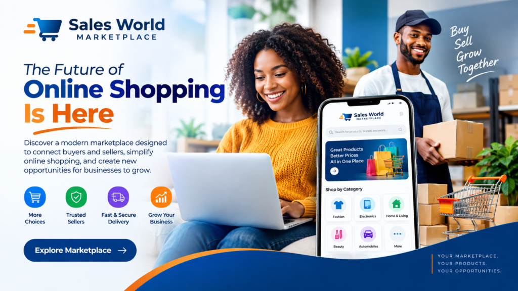 Sales World Marketplace | The Future of Online Shopping