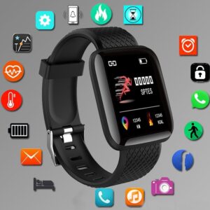 Smartwatch Men Women Wristwatches Smart Watch Message Fitness Monitor Bracelet Birthday Gift Electron